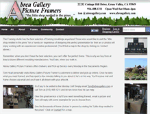 Tablet Screenshot of abreugallery.com